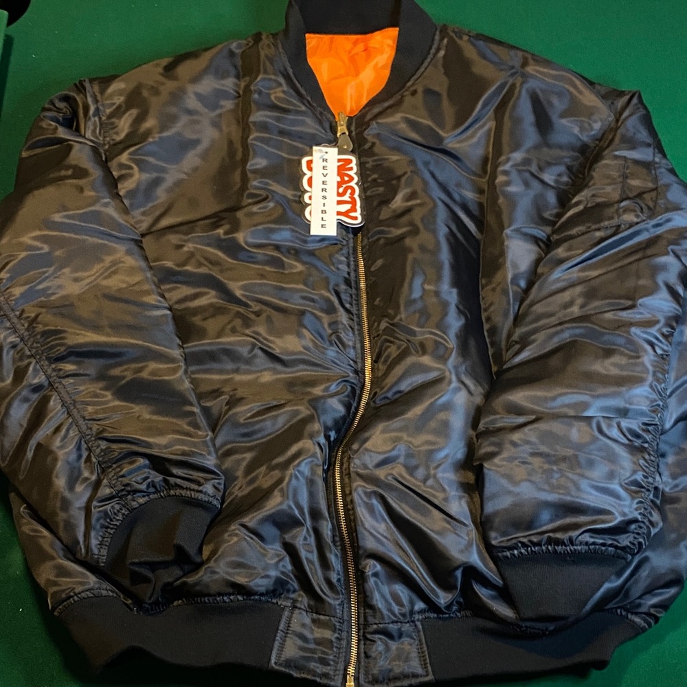 Black Bomber Jacket